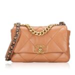 Túi Chanel 19 Woc Wallet on Chain Caramel Brown Lambskin Nâu sang trọng