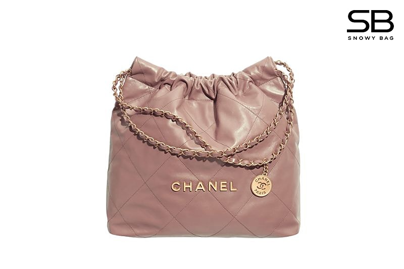 Túi Chanel 22 Shopping Bag Medium Metallic Pink Size 39 Hồng sang trọng và đẳng cấp