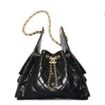 Túi Chanel 25 Small Handbag Black Calfskin Size 30 Màu Đen sang trọng