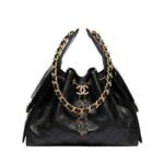 Túi Chanel 25 Small Handbag Black Caviar Size 30 Màu Đen sang trọng