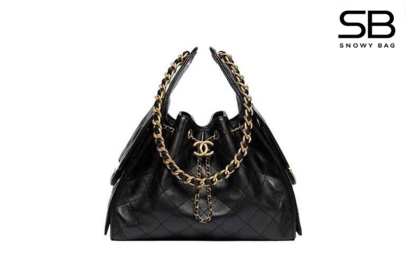Túi Chanel 25 Small Handbag Black Caviar Size 30 Màu Đen sang trọng