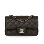 Túi Chanel Classic Mini 8 Rectangular Flap Bag Black Caviar GHW sang trọng
