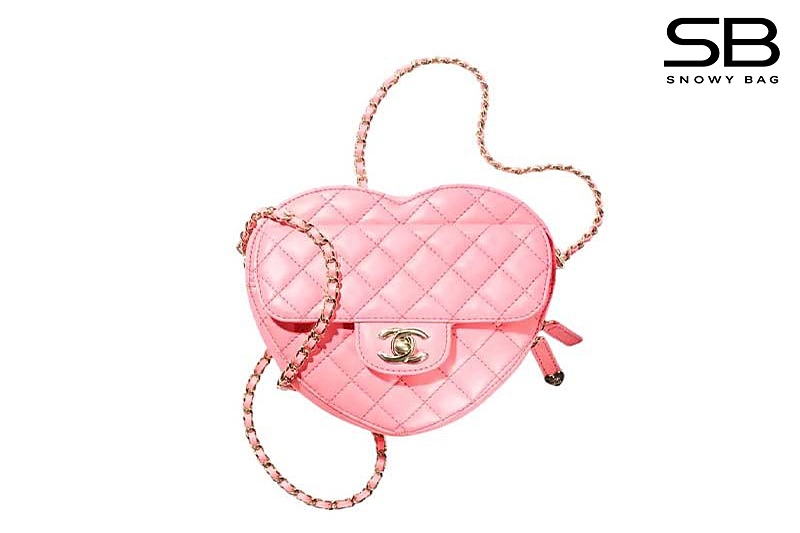 Túi Chanel in Love Large Heart Bag 20CM Màu Hồng thời trang và sang trọng