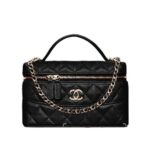 Túi Chanel LP Vanity with Chain Black Caviar sang trọng và đẳng cấp