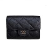 Túi Chanel Micro Classic Clutch with Chain Black GHW Màu Đen sang trọng