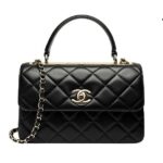 Túi Chanel Trendy Small Black Lambskin 25CM Màu Đen sang trọng và thanh lịch