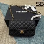 Túi Chanel Túi Chanel Classic Mini 8 Black Caviar GHW 20CM Đen Khóa Vàng