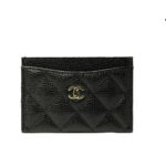 Túi Chanel Ví Chanel Classic Card Holder Black Caviar Đen Khóa Vàng sang trọng