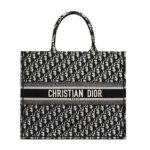 Túi Dior Book Tote Large Blue D Oblique Size 41 Xanh Đen sang trọng