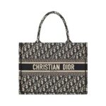 Túi Dior Book Tote Medium Blue Màu Xanh Đen đẹp mắt