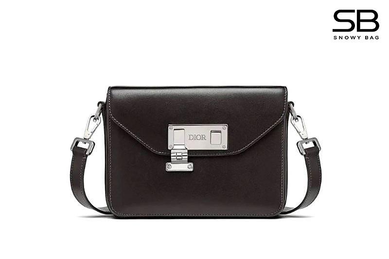 Túi Dior Lock Messenger Bag Black Calfskin sang trọng và đẳng cấp