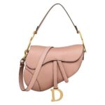 Túi Dior Saddle Blush Pink Grain Calfskin Màu Hồng sang trọng và thời thượng