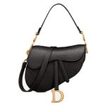 Túi Dior Saddle Medium Bag Màu Đen Leather sang trọng và thời thượng