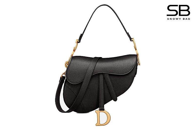Túi Dior Saddle Medium Bag Màu Đen Leather sang trọng và thời thượng