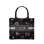 Túi Dior Tote Book Small Black Zodiac Size 26 sang trọng