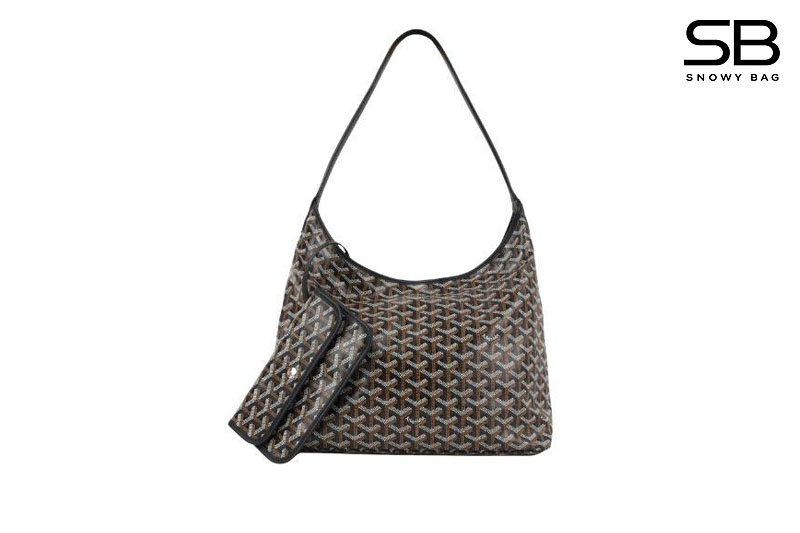 Túi Goyard Bohème Hobo Goyardine Canvas Black màu đen sang trọng