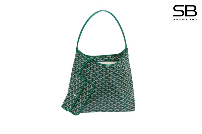 Túi Goyard Bohème Hobo Goyardine Canvas Green Xanh Lá sang trọng