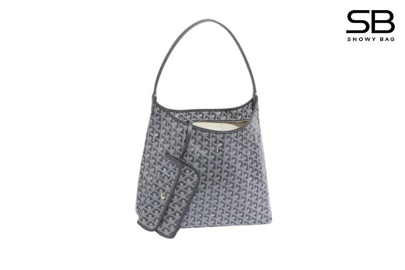 Túi Goyard Bohème Hobo Goyardine Canvas Grey Xám sang trọng và thời thượng