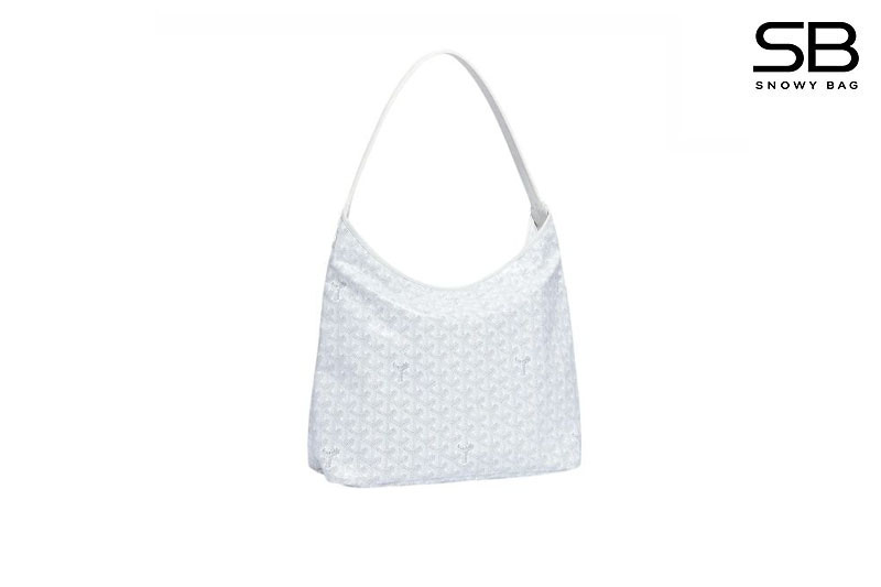 Túi Goyard Bohème Hobo Goyardine Canvas White màu trắng sang trọng