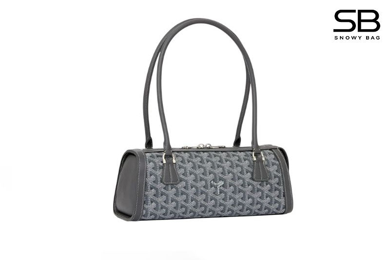 Túi Goyard Bonbonnière Bag Grey Goyardine Canvas Màu Xám sang trọng