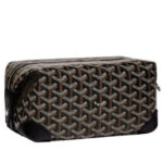Túi Goyard Bowling 25 Toiletry Bag With Handle Strap Black màu đen sang trọng