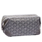 Túi Goyard Bowling 25 Toiletry Bag With Handle Strap màu xám sang trọng