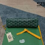 Túi Goyard Jouvence Toiletry Clutch Bag MM Green Màu Xanh Lá sang trọng