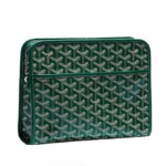 Túi Goyard Jouvence Toiletry Clutch Bag MM Green Xanh Lá sang trọng