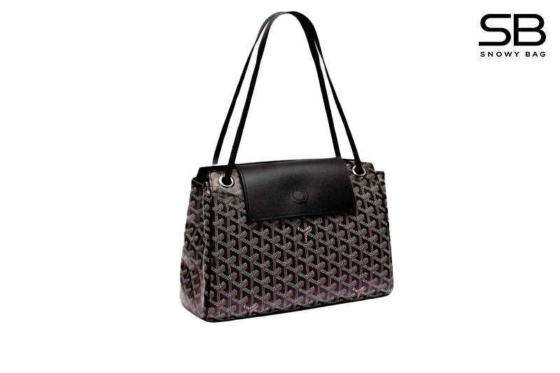 Túi Goyard Rouette Souple Black Goyardine PM Bag Size 31CM sang trọng
