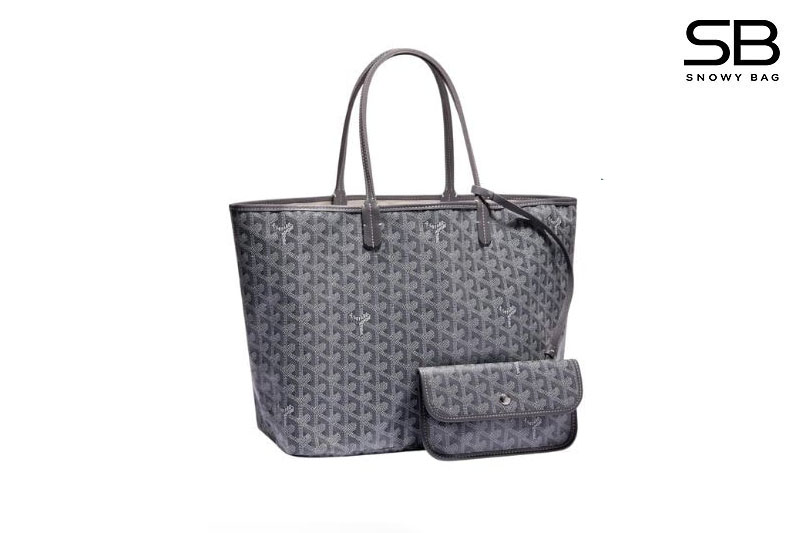Túi Goyard Saint Louis PM Tote Grey Bag Canvas Màu Xám sang trọng