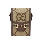 Túi Gucci 1955 Horsebit Phone Box Mini Bag GG Jumbo sang trọng