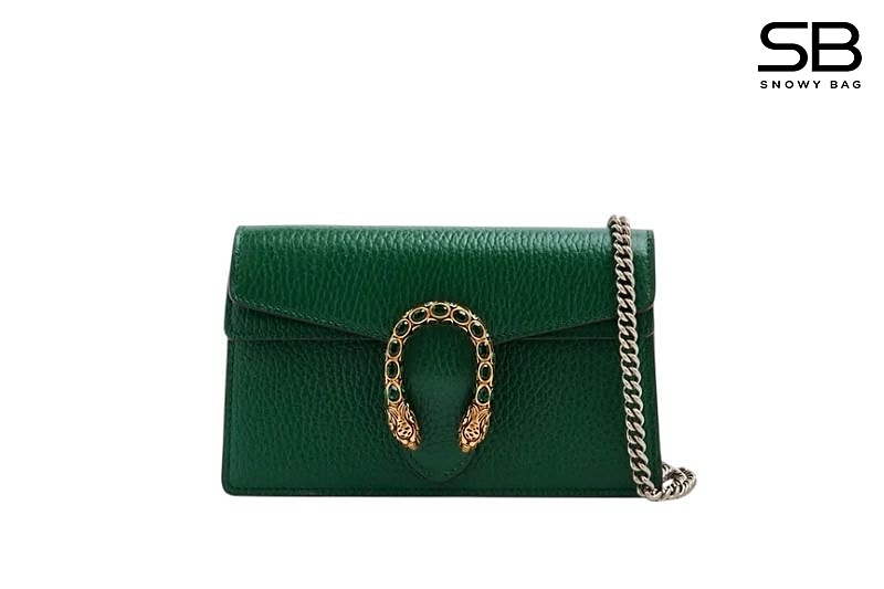 Túi Gucci Dionysus Super Mini Bag Green Màu Xanh Lá sang trọng