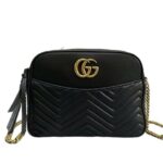 Túi Gucci GG Marmont Medium Matelasse Shoulder Crossbody Bag Black sang trọng