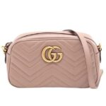 Túi Gucci GG Marmont Small Matelasse Shoulder Bag màu hồng phấn