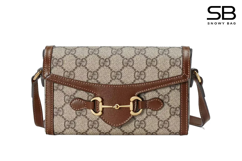 Túi Gucci Horsebit 1955 Mini Bag Nâu sang trọng và tinh tế