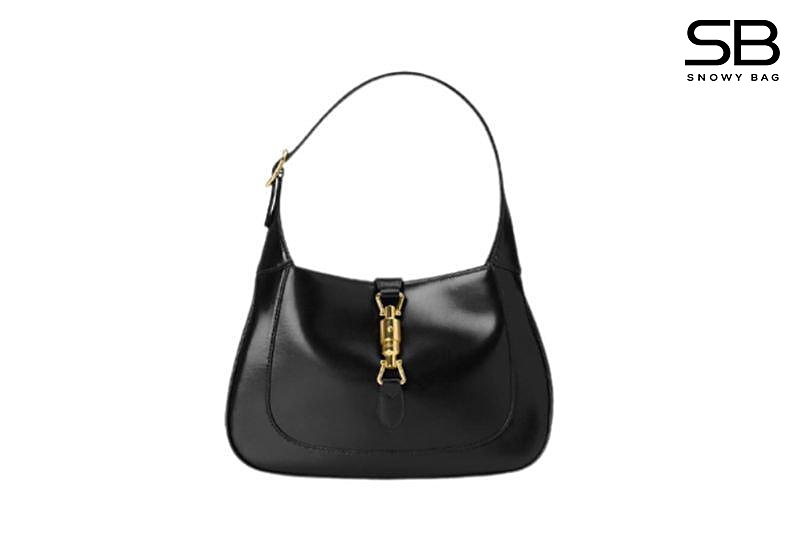 Túi Gucci Jackie 1961 Small Shoulder Bag Black Leather 19CM sang trọng