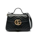 Túi Gucci Marmont Mini Top Handle Black Đen sang trọng và thời thượng