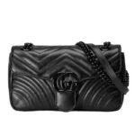 Túi Gucci Marmont Small Shoulder Bag So Black Màu Đen sang trọng và đẳng cấp