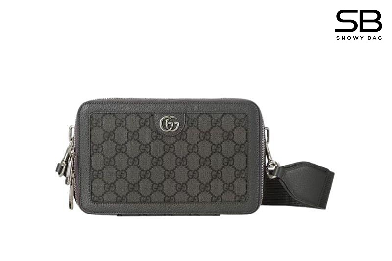 Túi Gucci Ophidia Mini Bag Grey GG Supreme Xám sang trọng