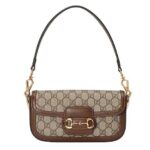 Túi Gucci Small Horsebit 1955 Shoulder Bag GG Supreme sang trọng