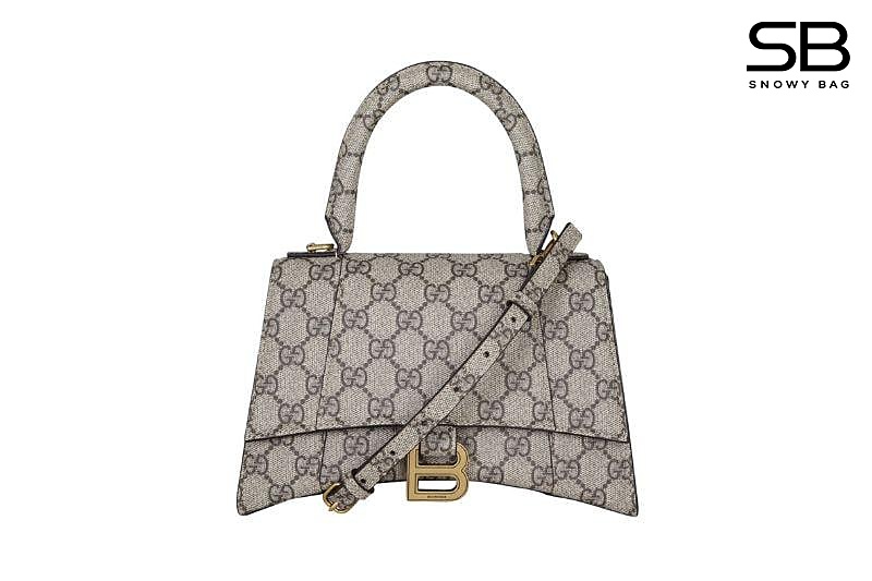 Túi Gucci x Balenciaga the Hacker Project Hourglass Bag GG Supreme Canvas đẹp mắt