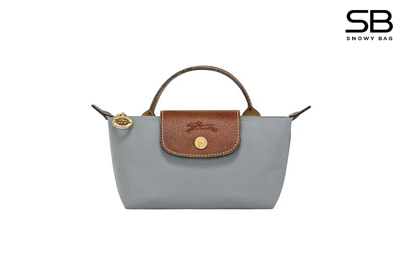 Túi Longchamp Le Pliage Mini Original Pouch Light Blue Xanh Nhạt sang trọng