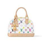 Túi LV Alma BB LV X TM White Multicolor Monogram Canvas sang trọng