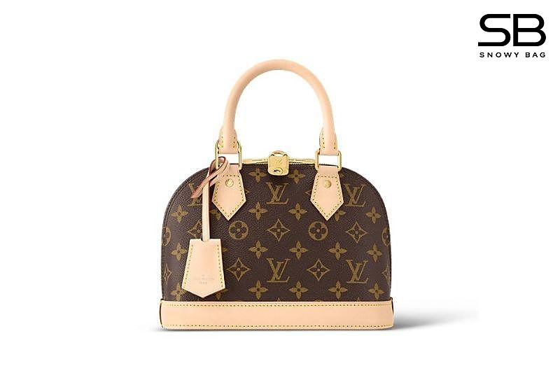 Túi LV Alma BB Monogram M53152 Màu Nâu Kem sang trọng