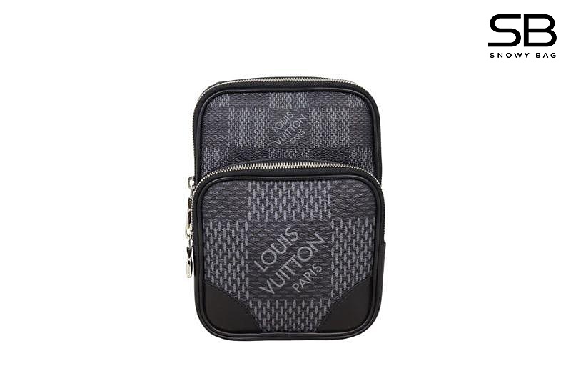 Túi LV Amazone Sling Bag Damier Ebene Đen S17 sang trọng và tinh tế