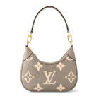 Túi LV Bagatelle Bicolor Tourterelle Màu Xám Kem Monogram Empreinte sang trọng