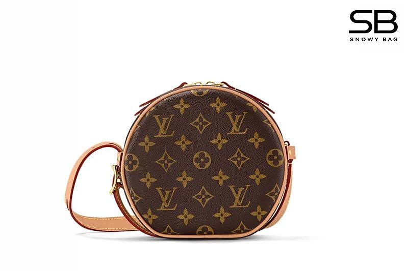 Túi LV Boite Chapeau Souple PM M45578 Monogram Nâu sang trọng