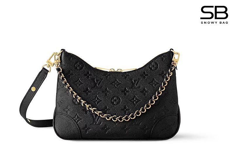 Túi LV Boulogne M12930 Black Monogram Empreinte 29CM cao cấp