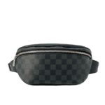 Túi LV Campus Bumbag N40362 Damier Graphite Đen Xám sang trọng