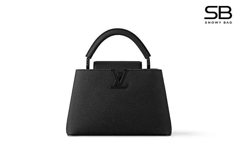 Túi LV Capucines BB Black Taurillon M25255 Size 27CM Màu Đen sang trọng và đẳng cấp